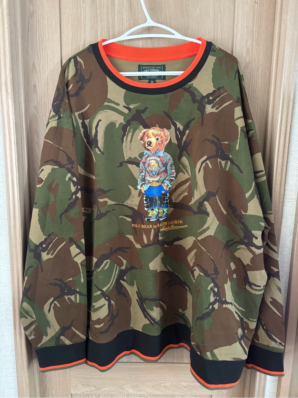 Ralph Lauren Polo Country Camo Pullover Sweater Size 3X Hunting